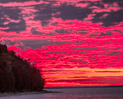 The eternal lure of a light show at sunrise and sunset